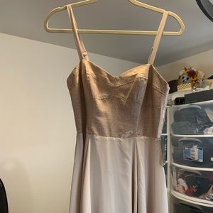 Pale pink express party dress size 6 NWT